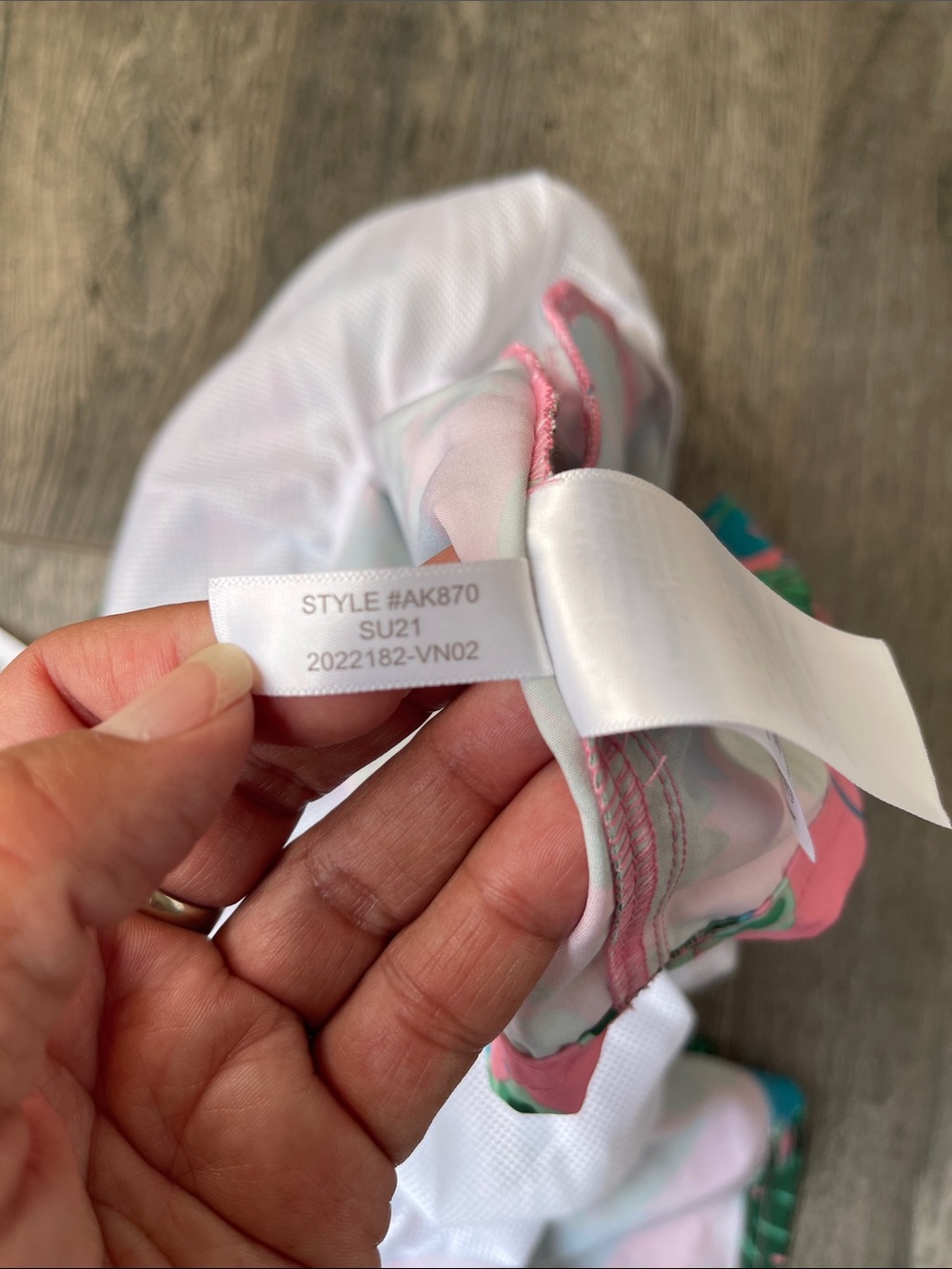 J. Crew Pink Tropical Leaf Swim Trunks - Picture 15 of 15